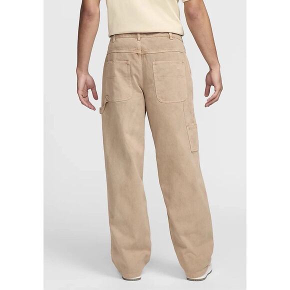 Nike Life Hemp Carpenter Loop Pants FZ6569-200 Men’s Size 40 Brown Baggy Y2K - Picture 4 of 13